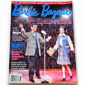 Barbie Bazaar Magazine Frank Sinatra Doll June 1999 Volume 11 Issue 3 Vintage